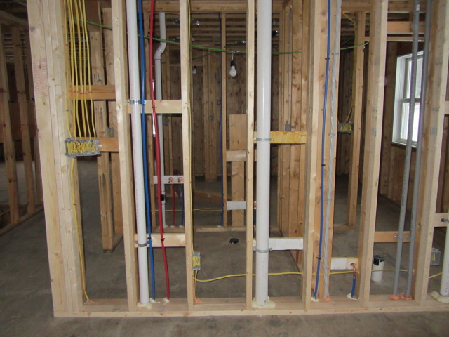 Whole-home electrical rough-in in new construction