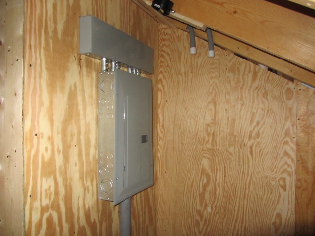Electrical service panel installation by T and E Electrical